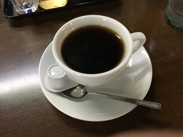 食後のコーヒー