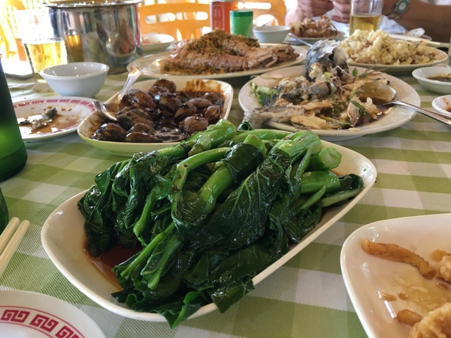 青菜と炒飯